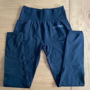 Black Gymshark leggings size small